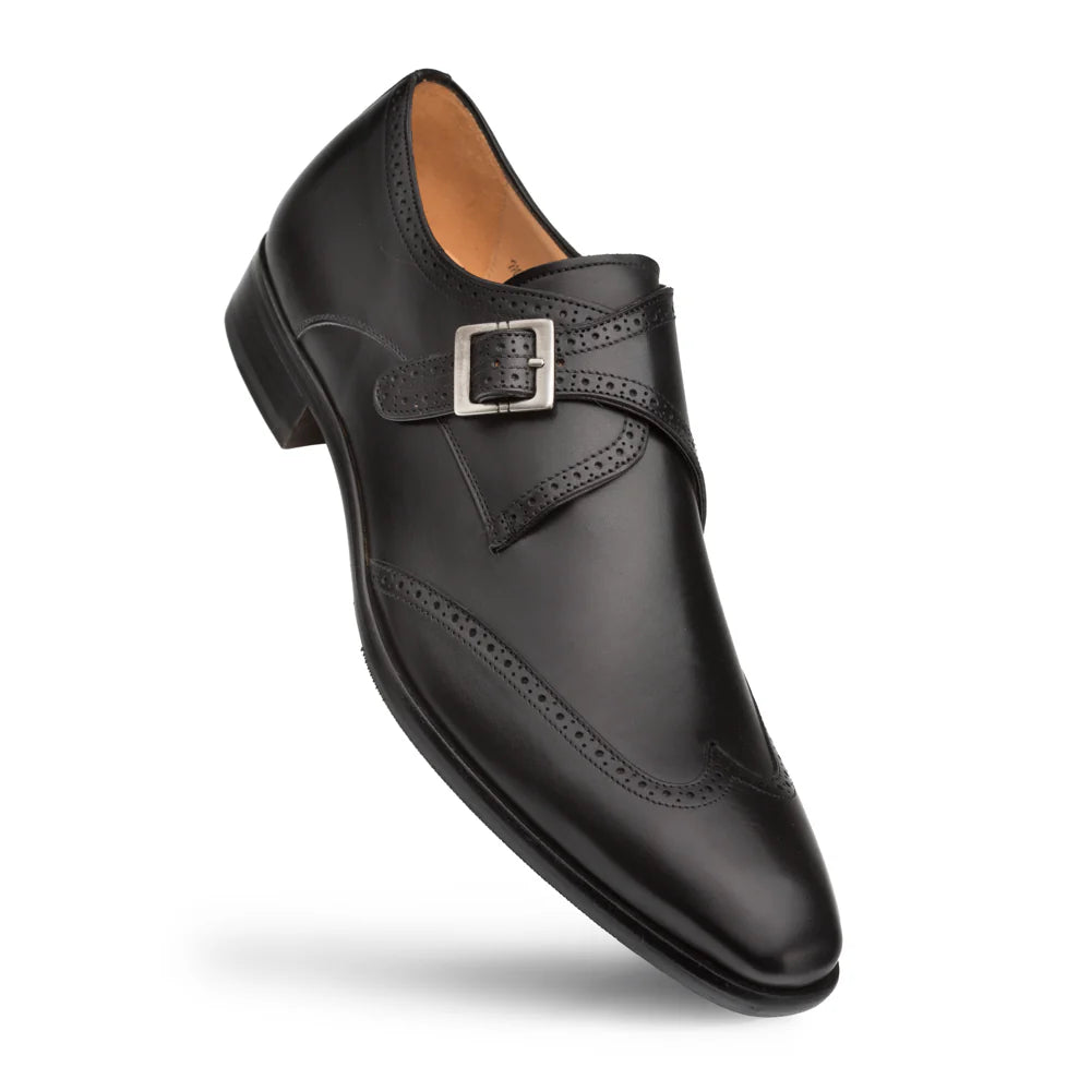 Mezlan Forest 9268 Black Monk Straps