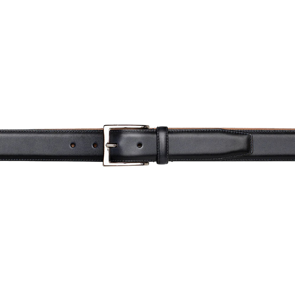 Mezlan AO11522 Classic Patina Black Calfskin Belt