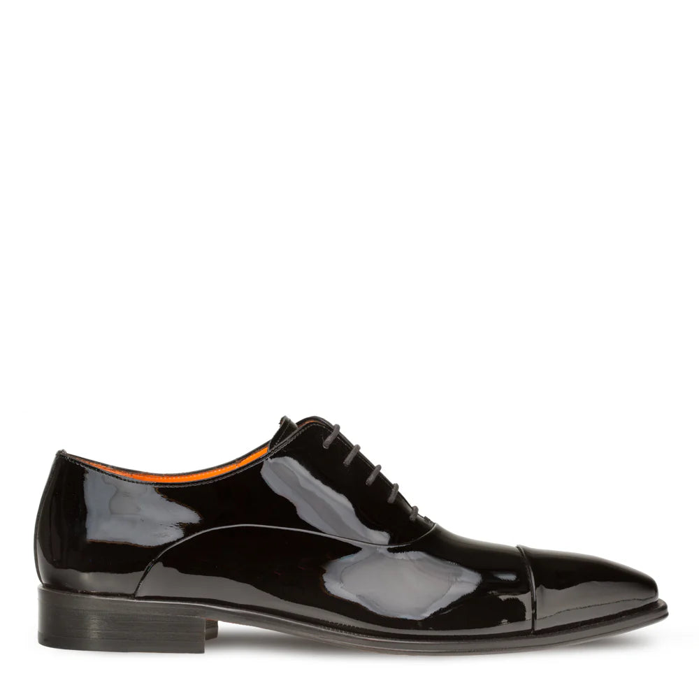 Mezlan Patent E20264 Black Leather Formal Oxfords