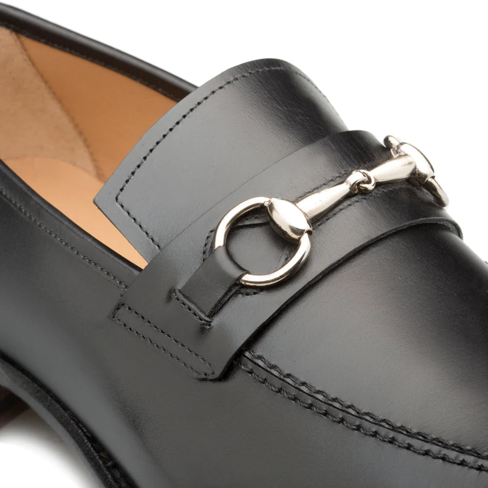 Mezlan Ornament E20482 Black Loafers