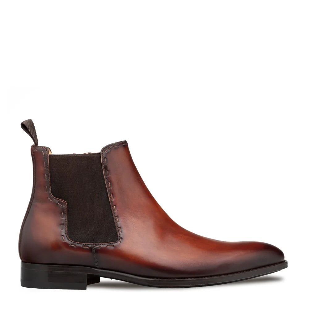 Mezlan Patina E20484 Cognac/Rust Chelsea Boots