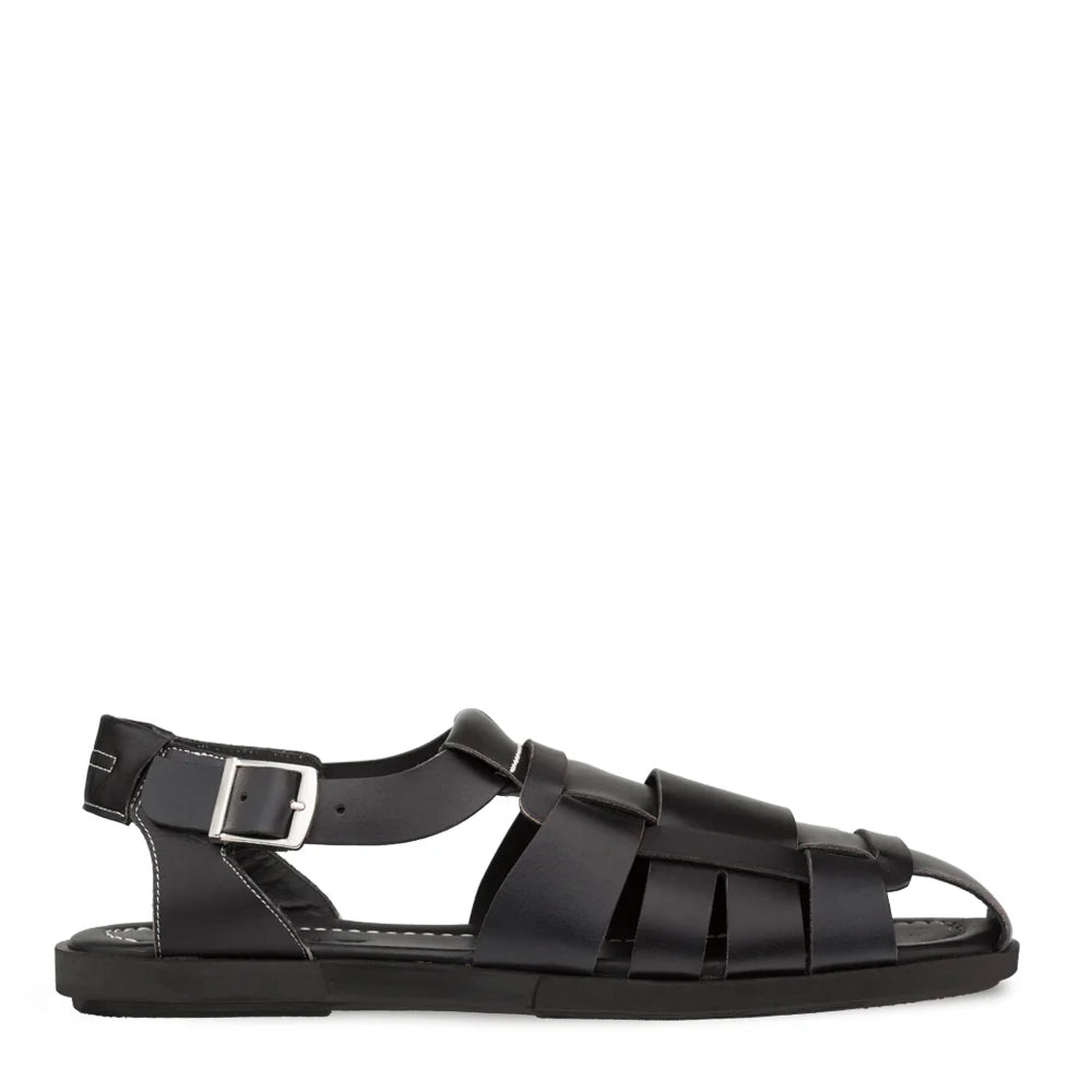 Mezlan Fisherman R20257 Black Sandals