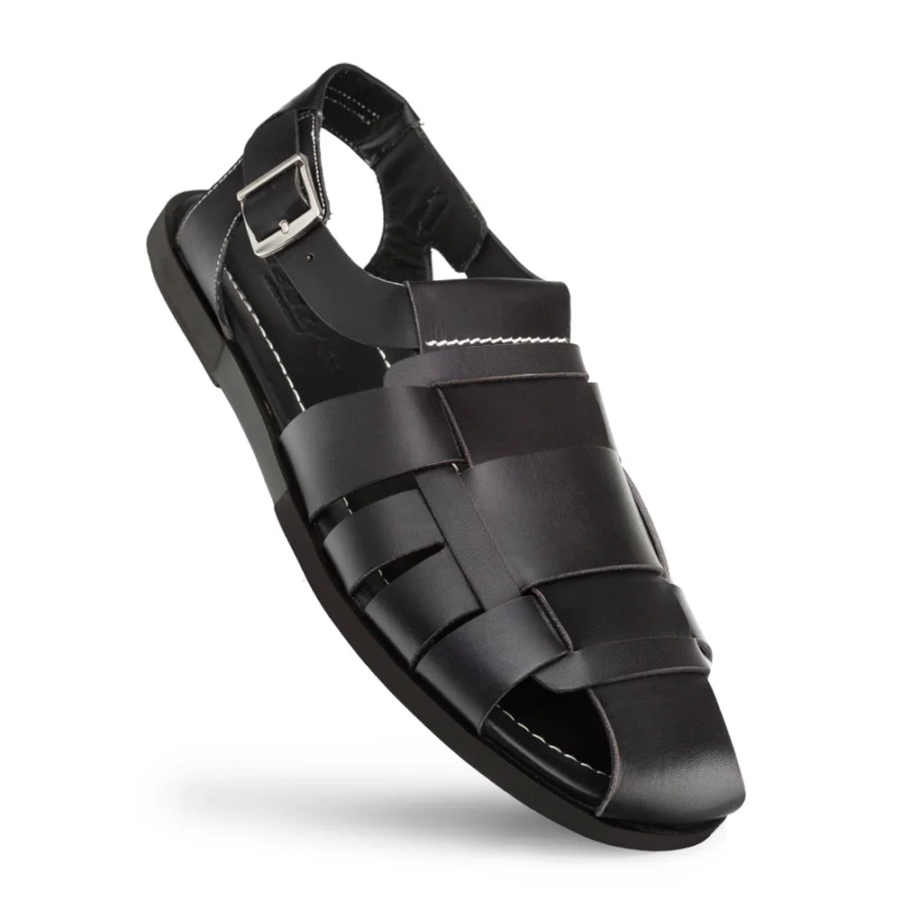 Mezlan Fisherman R20257 Black Sandals