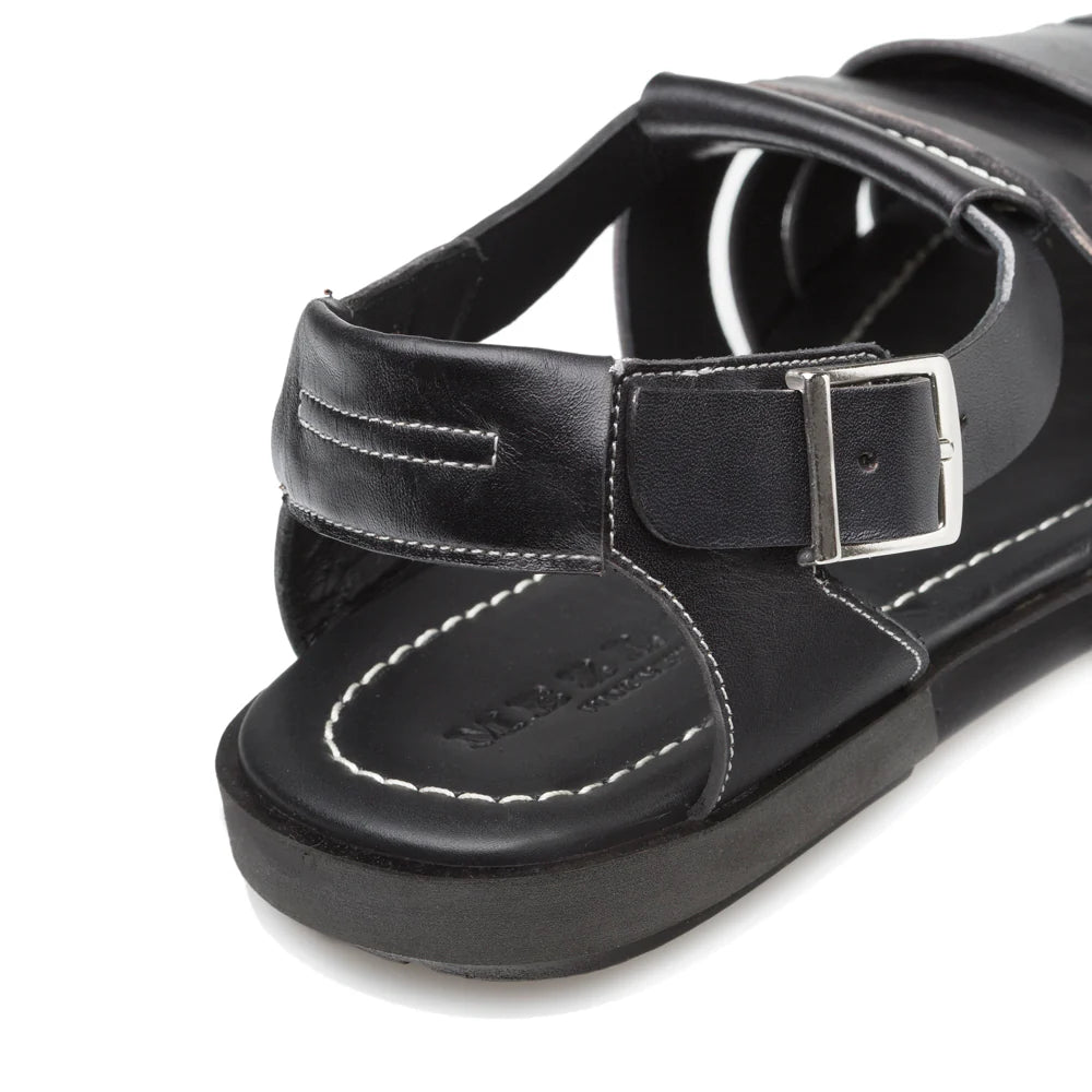 Mezlan Fisherman R20257 Black Sandals