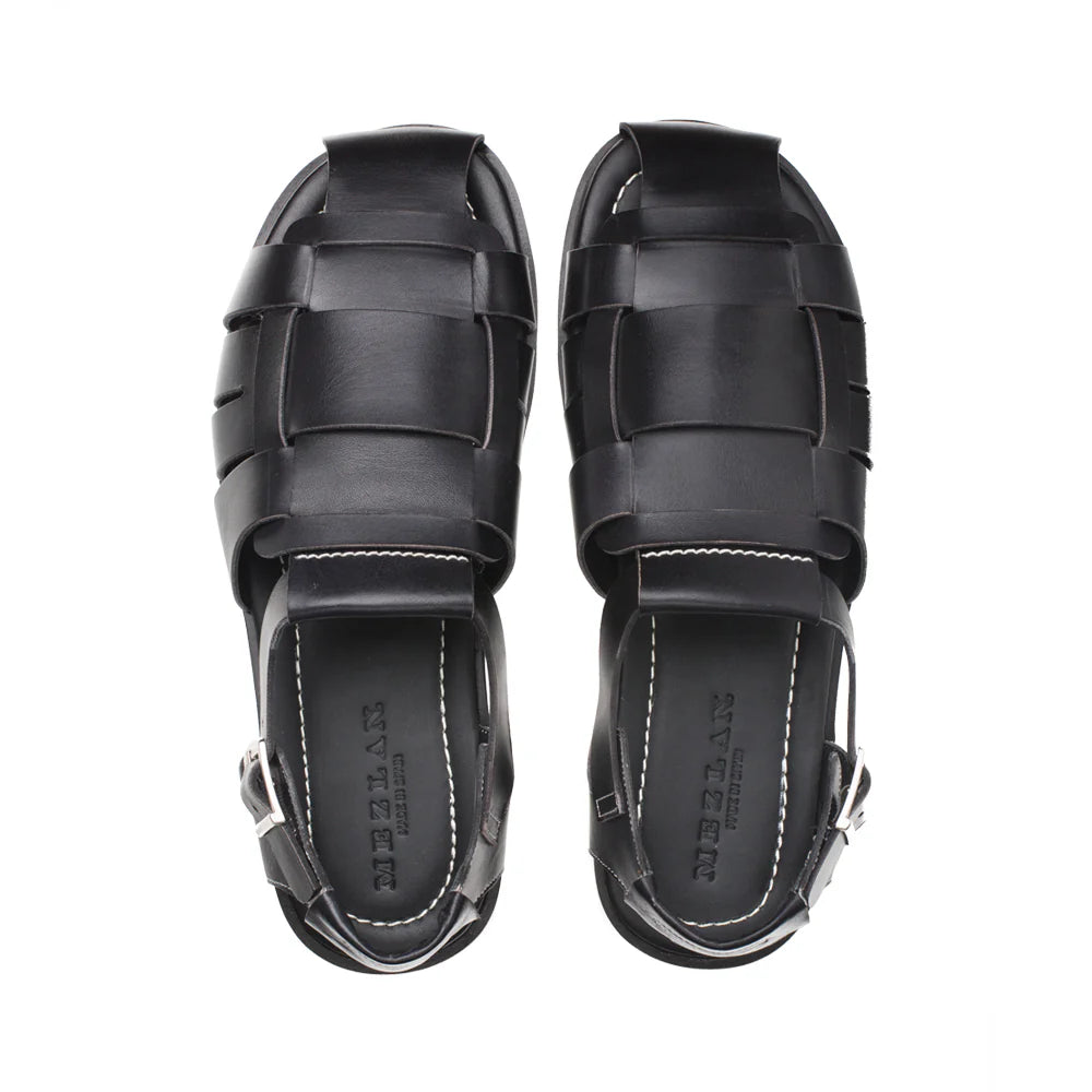 Mezlan Fisherman R20257 Black Sandals