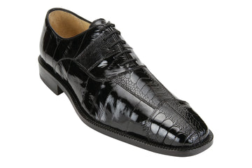 Belvedere Mare Genuine Ostrich / Eel Oxfords