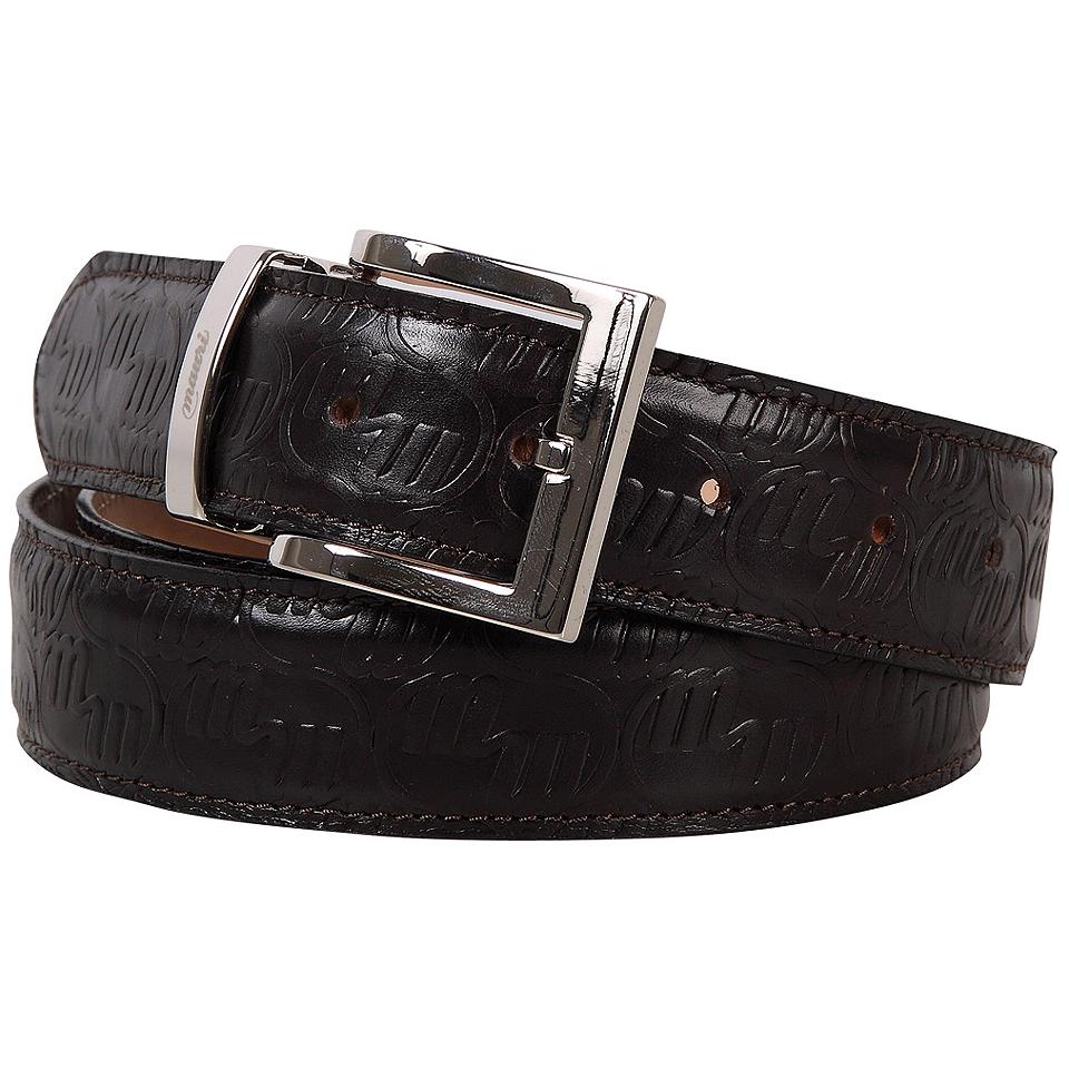 Mauri Dark Brown Genuine Nappa Leather Belt