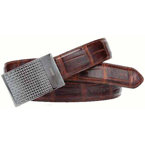 Mauri Sport Rust Genuine Alligator Pull-Up Belt