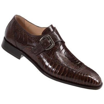 Mauri 4447 Sport Rust All Over Genuine Ostrich Leg Shoes