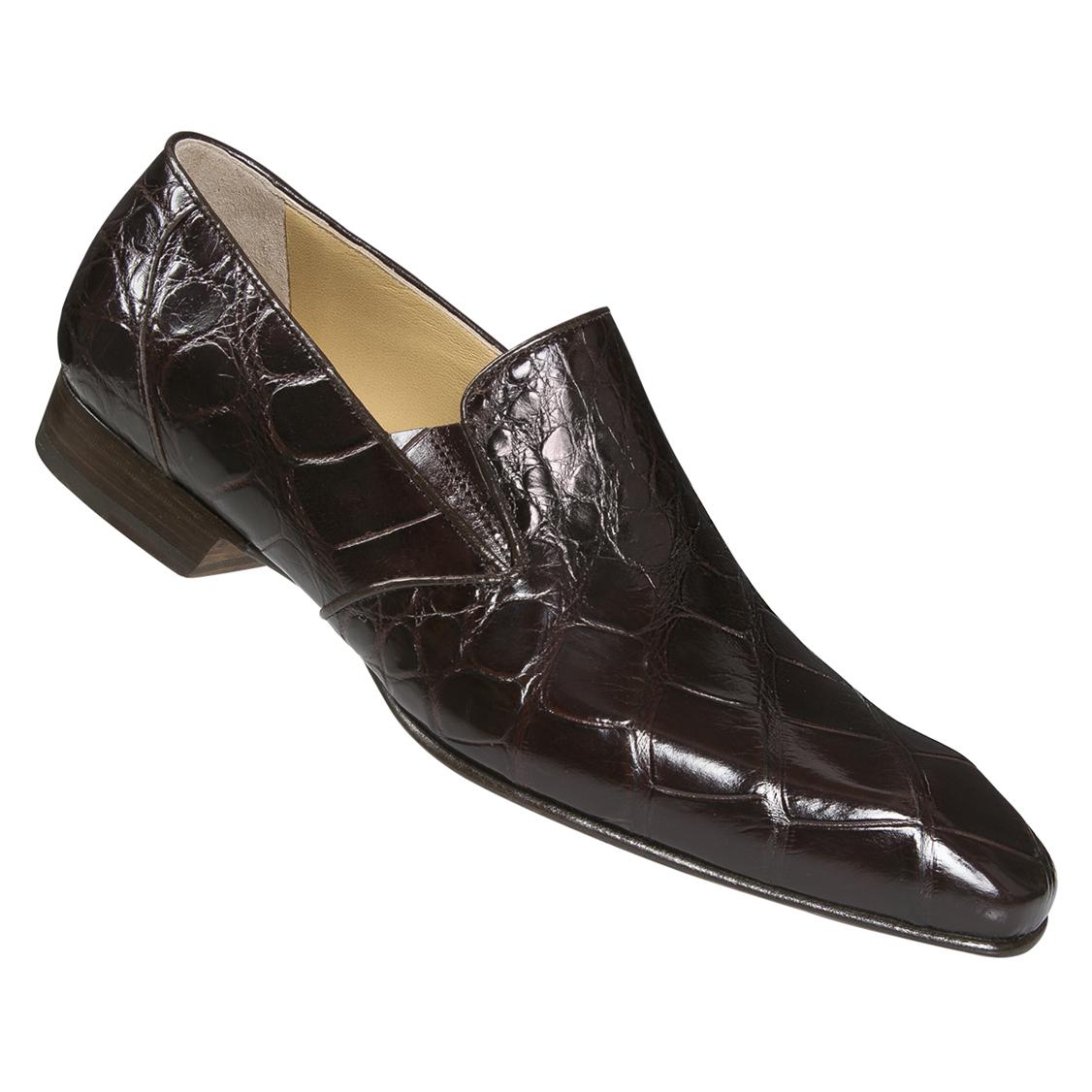 Mauri 4585/2 Sport Rust Genuine All Over Alligator Dressy Shoes