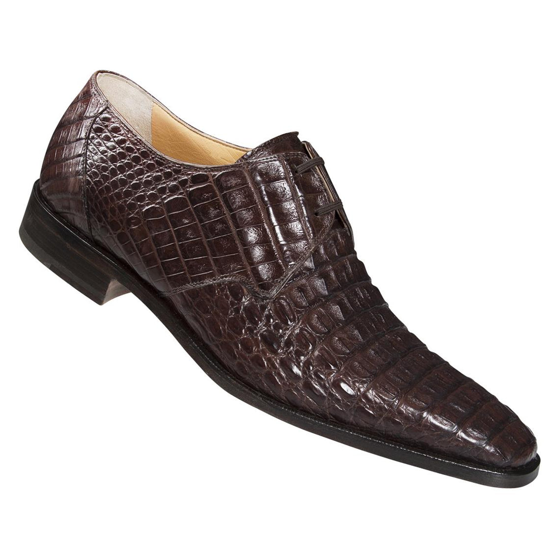 Mauri 4588 Sport Rust Genuine All Over Hornback Alligator Dressy Shoes