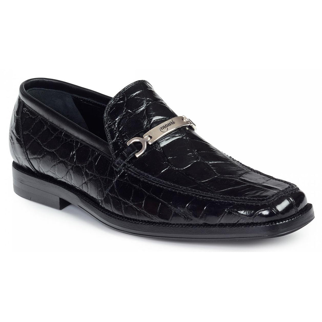 Mauri 4692/2 Black All Over Genuine Body Alligator 