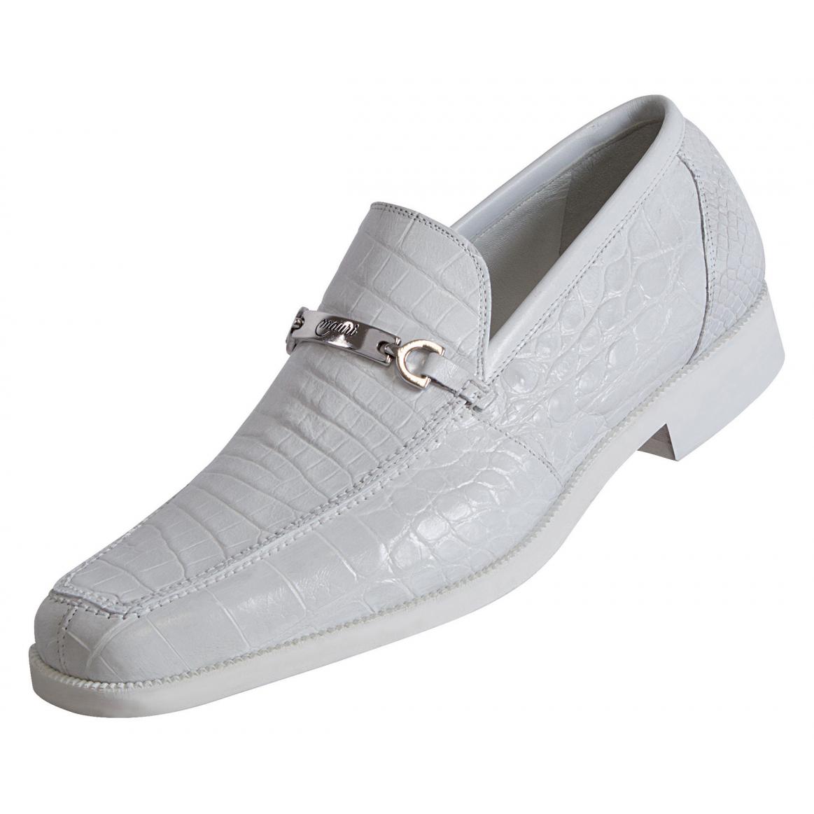 Mauri 4692/2 White All Over Genuine Body Alligator 