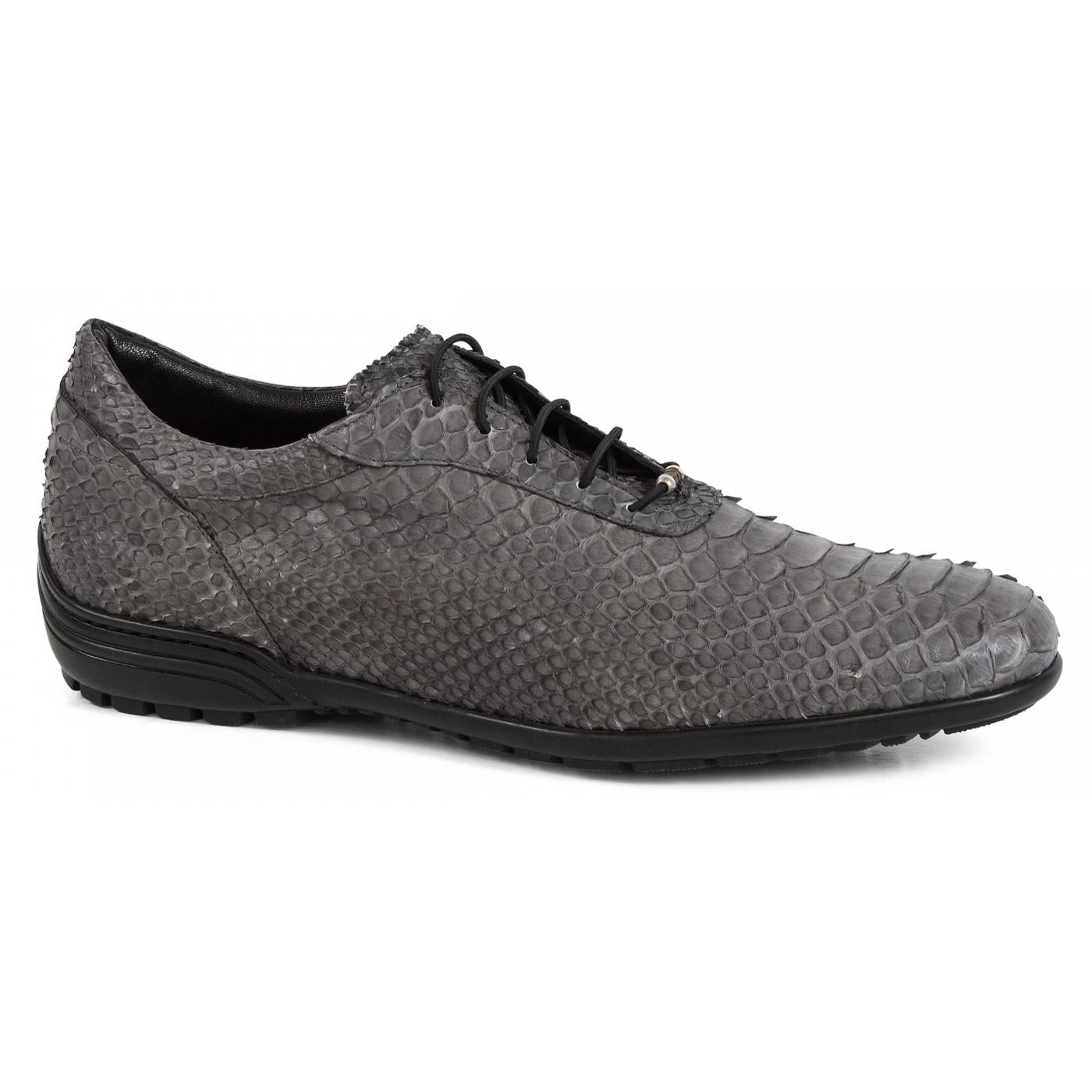 Mauri 9295/1 Matt Maculated Grey Genuine Python Dress Shoes