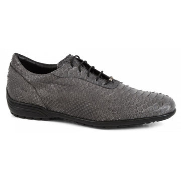 Mauri 9295/1 Matt Maculated Grey Genuine Python Dress Shoes