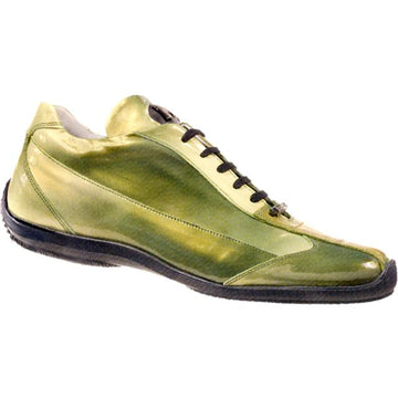 Mauri Bang! 8812 Khaki/Multigreen Baby Crocodile/Patent Leather Sneakers