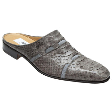 Mauri 4293/2 Grey Genuine Python Skin/Pony Sandals