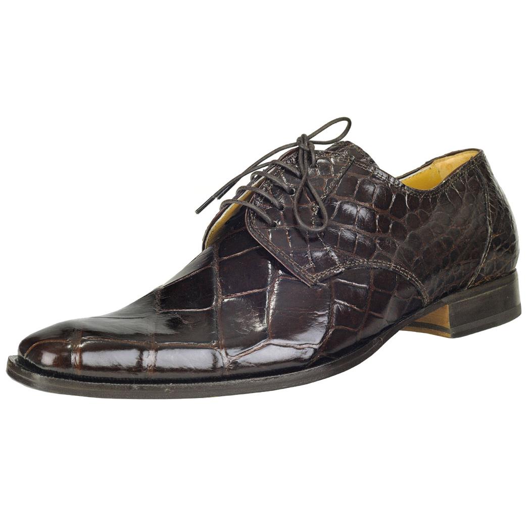 Mauri Falco M508 Sport Rust Genuine All-Over Alligator Shoes