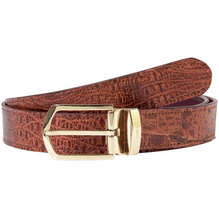 Mauri Gold Genuine Lizard Belt