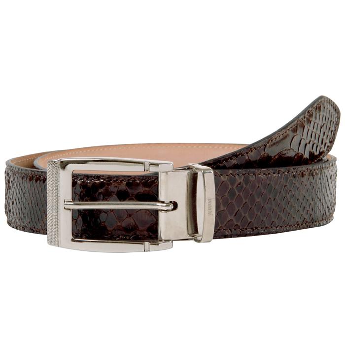 Mauri Sport Rust Genuine Python Belt