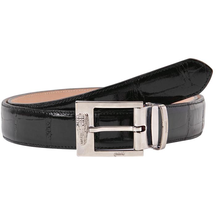 Mauri Black Genuine Alligator Belt