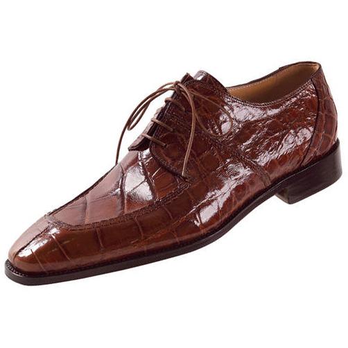 Mauri Lirico 4092 Nutmeg Genuine All-Over Alligator Shoes