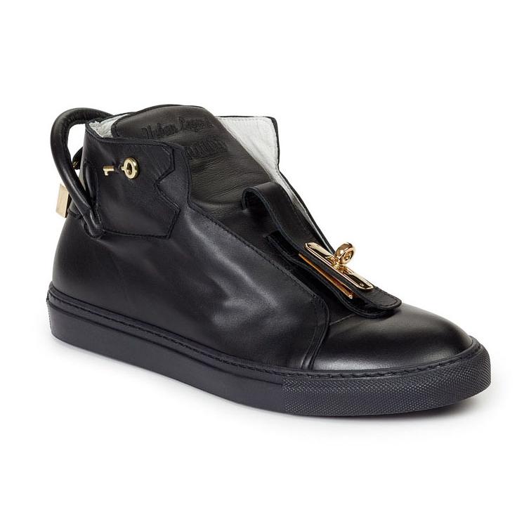 Mauri Toledo 6115 Black Genuine Nappa Leather Shoes