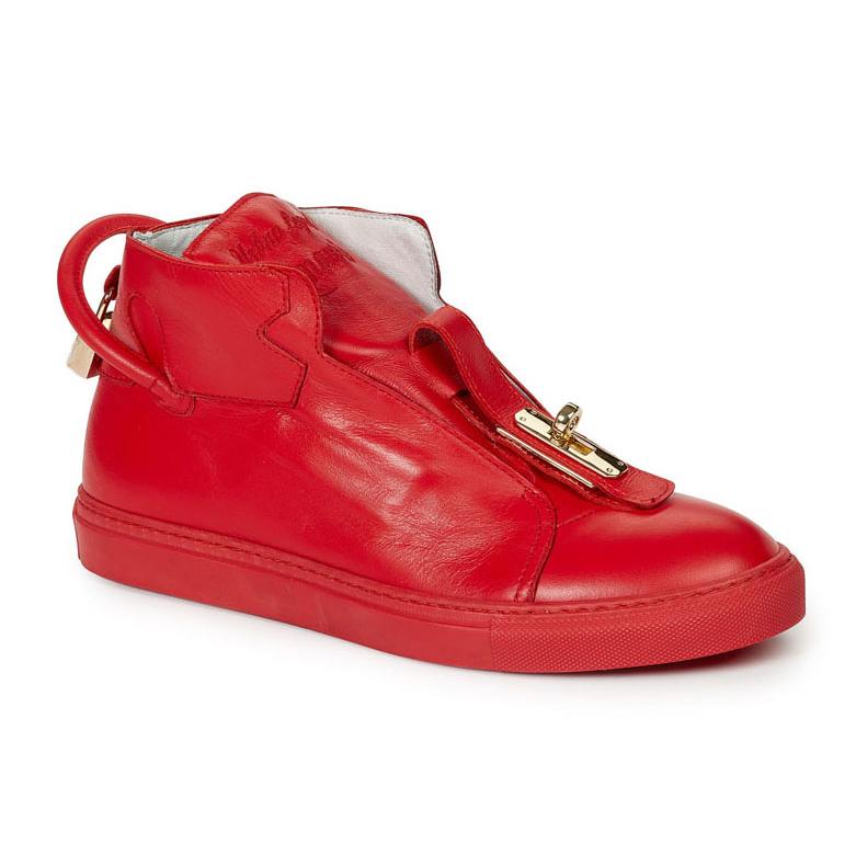 Mauri Toledo 6115 Red Genuine Nappa Leather Shoes