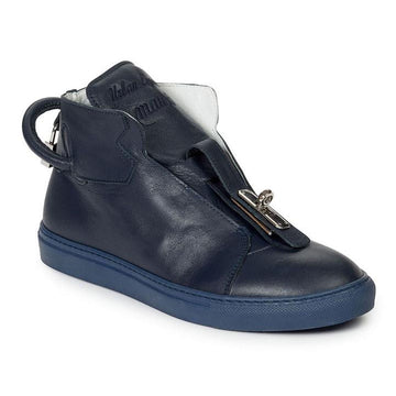 Mauri Toledo 6115 Wonder Blue Genuine Nappa Leather Shoes