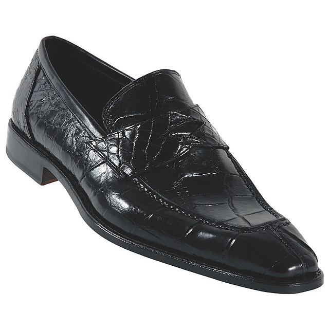 Mauri Venture 1005 Black Genuine All-Over Alligator Shoes