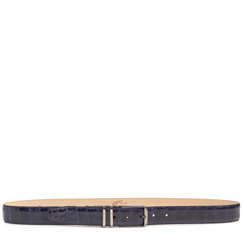 Mezlan AO11115 Crocodile Blue Belt