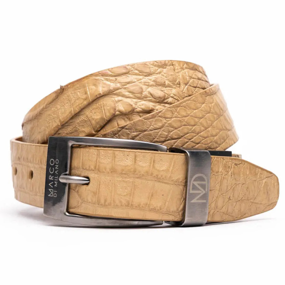 Marco Di Milano Riccardo Orix Genuine Crocodile Belt