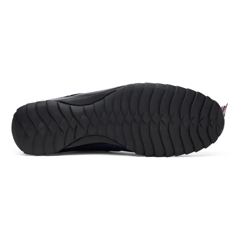 Marco Di Milano Udine Purple Genuine Hornback Caiman Crocodile Tail/Calf Sneakers